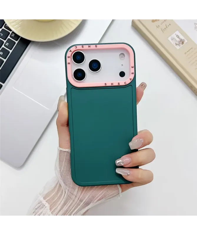 Coque iPhone 17 Pro Max Bicolore à Cadre Contrastant