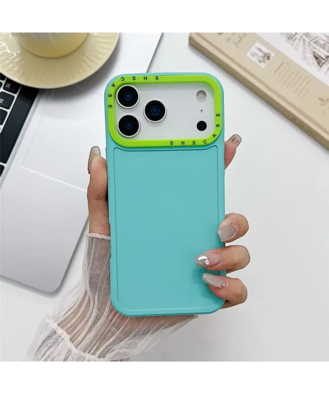 Coque iPhone 17 Pro Max Bicolore à Cadre Contrastant