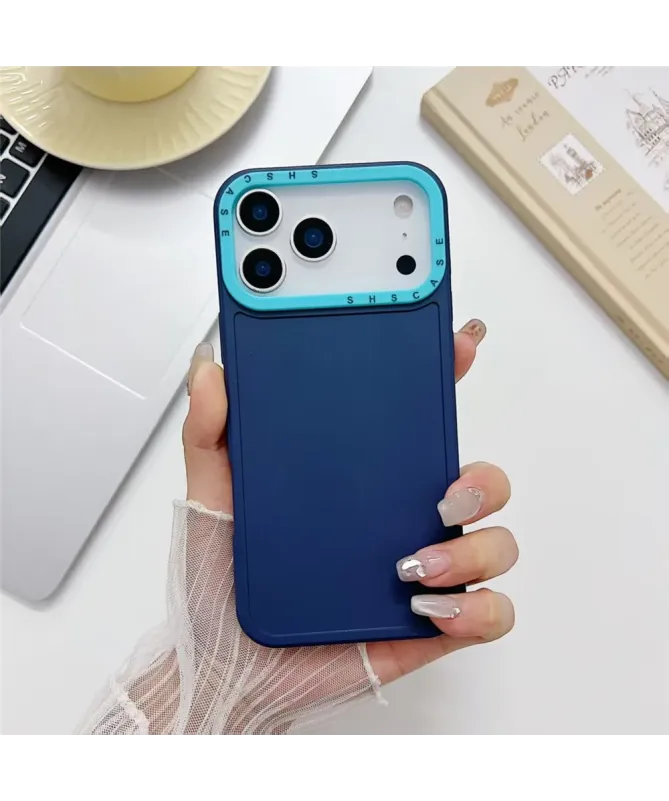 Coque iPhone 17 Pro Max Bicolore à Cadre Contrastant