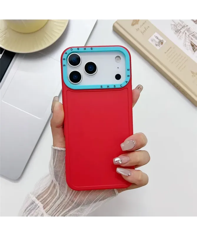 Coque iPhone 17 Pro Max Bicolore à Cadre Contrastant