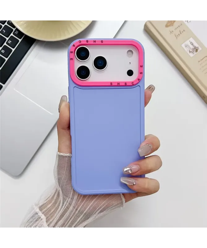 Coque iPhone 17 Pro Max Bicolore à Cadre Contrastant