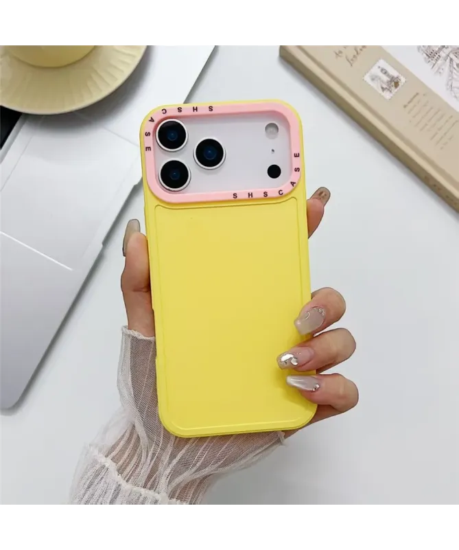 Coque iPhone 17 Pro Max Bicolore à Cadre Contrastant