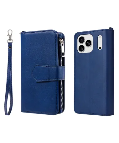 Housse iPhone 17 Pro Max 2-en-1 Détachable avec Zip