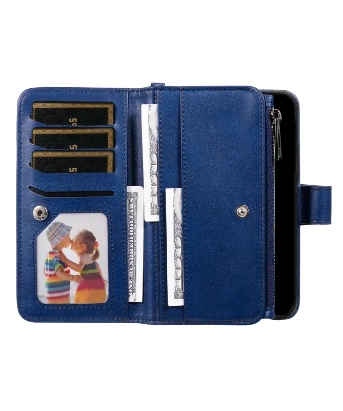 Housse iPhone 17 Pro Max 2-en-1 Détachable avec Zip