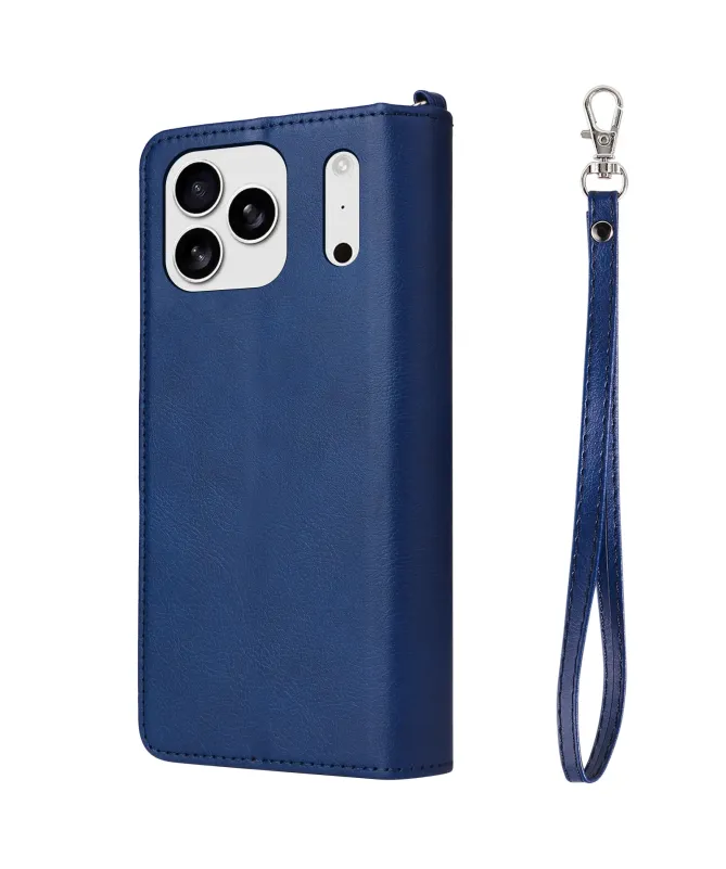 Housse iPhone 17 Pro Max 2-en-1 Détachable avec Zip