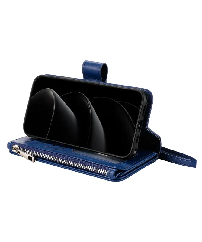 Housse iPhone 17 Pro Max 2-en-1 Détachable avec Zip