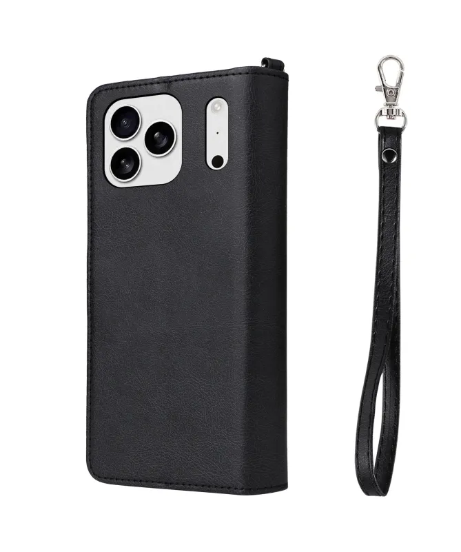 Housse iPhone 17 Pro Max 2-en-1 Détachable avec Zip