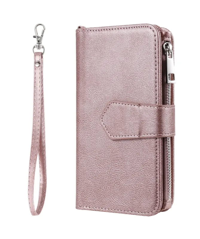 Housse iPhone 17 Pro Max 2-en-1 Détachable avec Zip