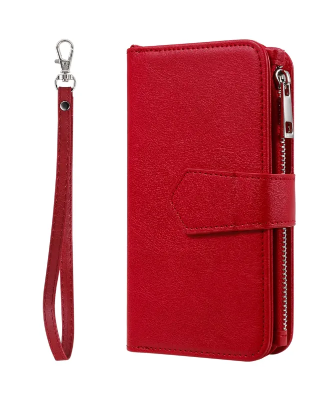 Housse iPhone 17 Pro Max 2-en-1 Détachable avec Zip