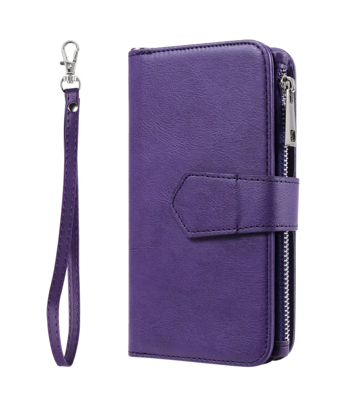 Housse iPhone 17 Pro Max 2-en-1 Détachable avec Zip