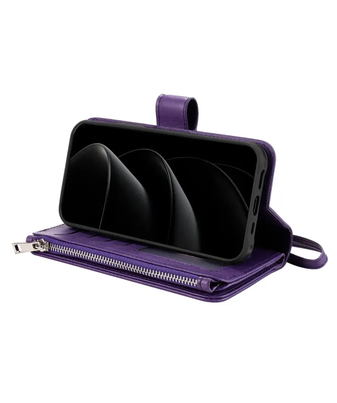 Housse iPhone 17 Pro Max 2-en-1 Détachable avec Zip