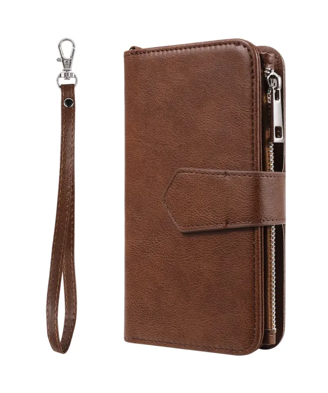 Housse iPhone 17 Pro Max 2-en-1 Détachable avec Zip