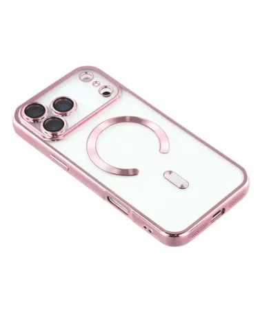 Coque iPhone 17 Pro Max avec 2 Verres Trempés et Protection Objectifs Or Rose - photo 5