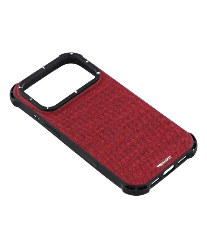 Coque iPhone 17 Pro Max en Toile avec Bumper Antichoc