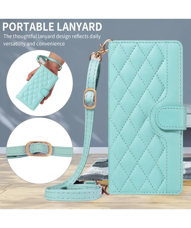 Housse Samsung Galaxy A17 5G Portefeuille avec Bandoulière