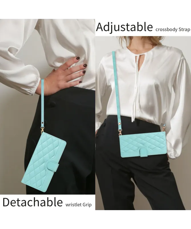 Housse Samsung Galaxy A17 5G Portefeuille avec Bandoulière