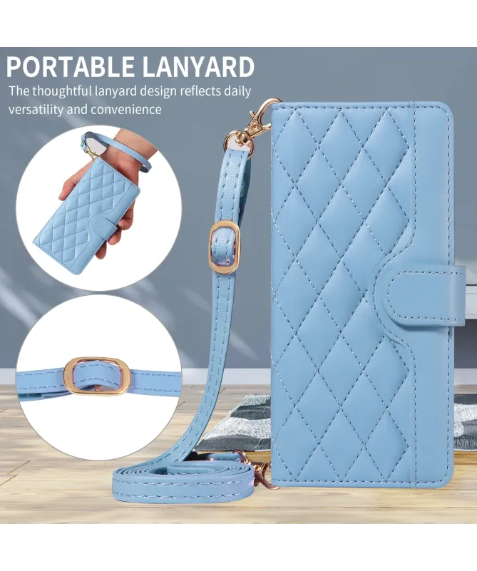 Housse Samsung Galaxy A17 5G Portefeuille avec Bandoulière