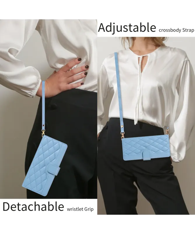 Housse Samsung Galaxy A17 5G Portefeuille avec Bandoulière