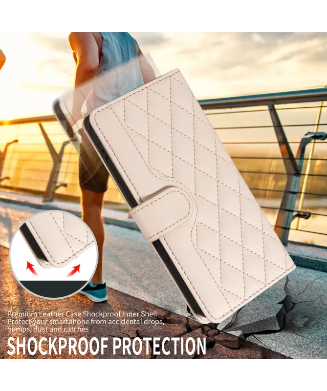 Housse Samsung Galaxy A17 5G Portefeuille avec Bandoulière