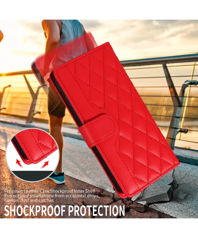 Housse Samsung Galaxy A17 5G Portefeuille avec Bandoulière