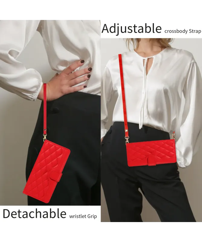 Housse Samsung Galaxy A17 5G Portefeuille avec Bandoulière