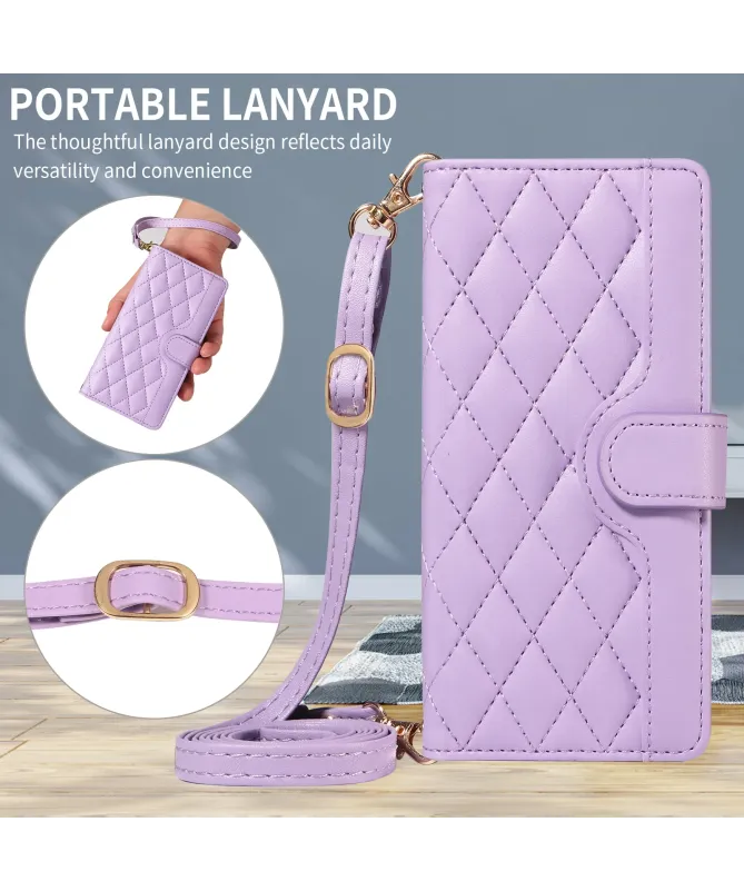 Housse Samsung Galaxy A17 5G Portefeuille avec Bandoulière