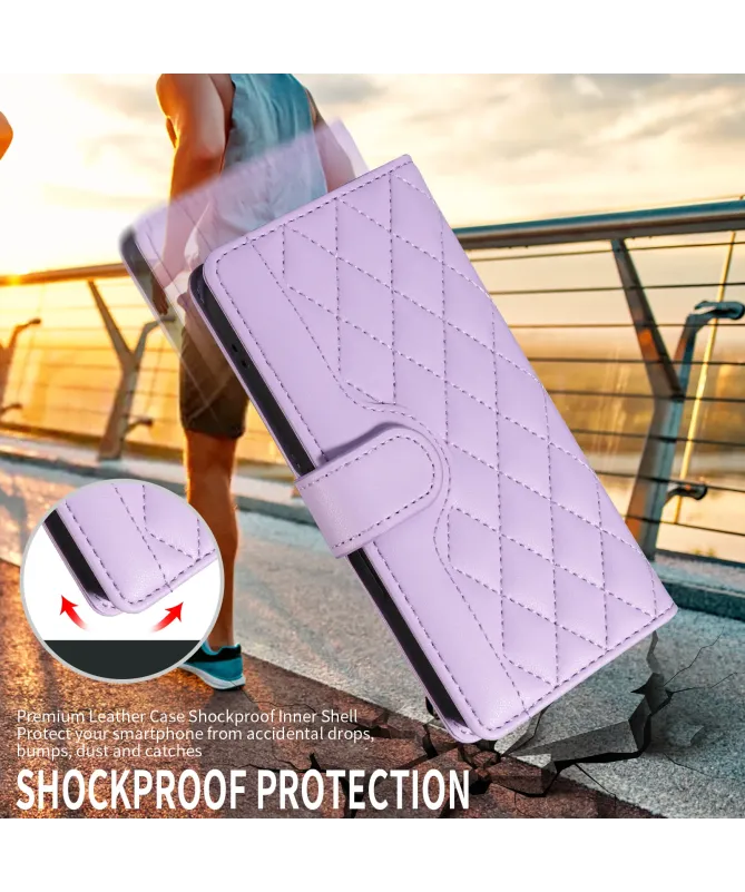 Housse Samsung Galaxy A17 5G Portefeuille avec Bandoulière