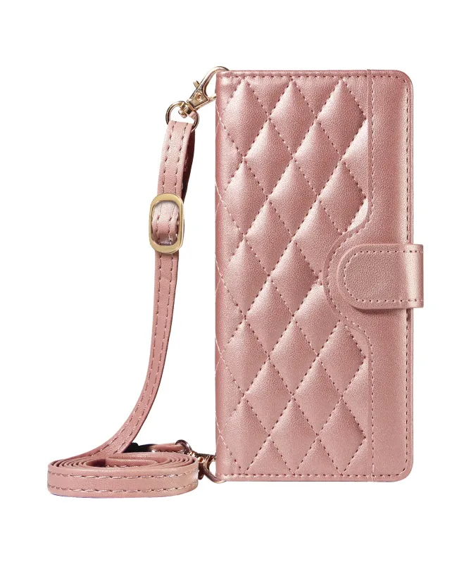 Housse Samsung Galaxy A17 5G Portefeuille avec Bandoulière