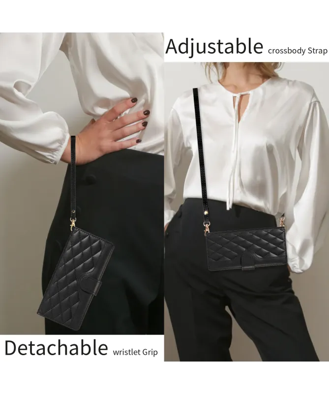 Housse Samsung Galaxy A17 5G Portefeuille avec Bandoulière