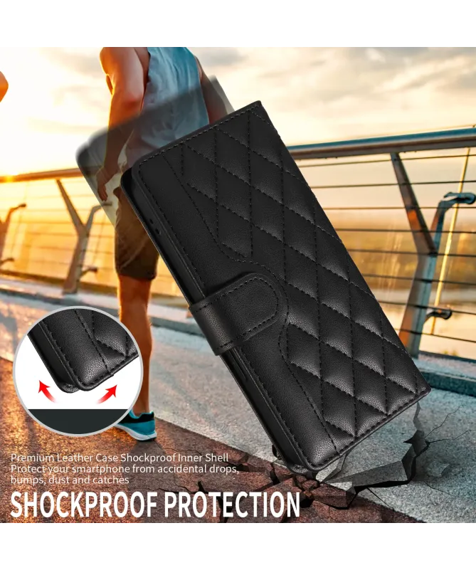 Housse Samsung Galaxy A17 5G Portefeuille avec Bandoulière