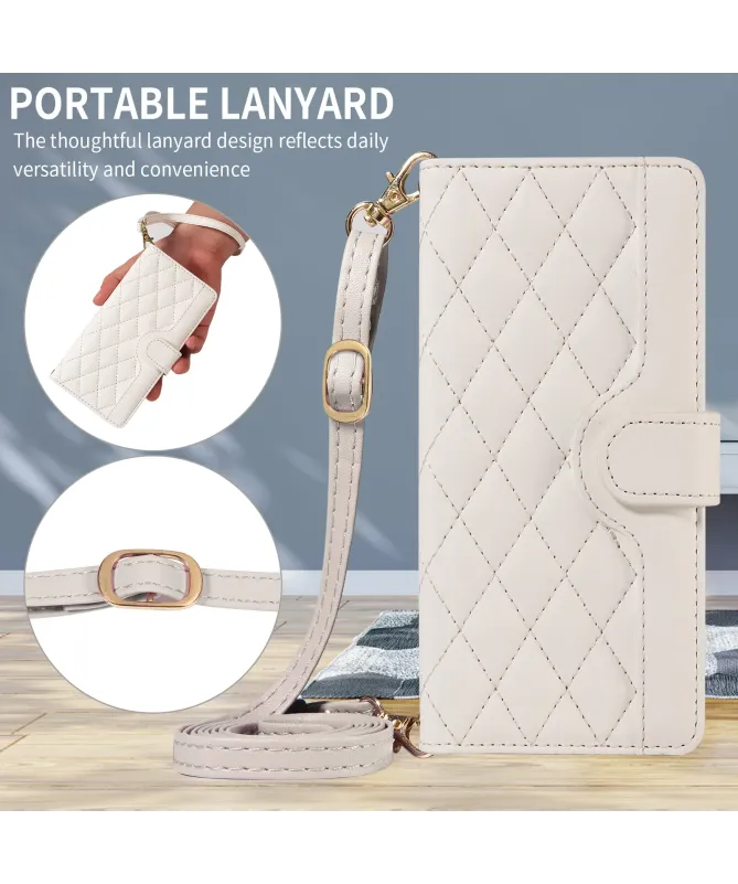 Housse Samsung Galaxy A17 5G Portefeuille avec Bandoulière