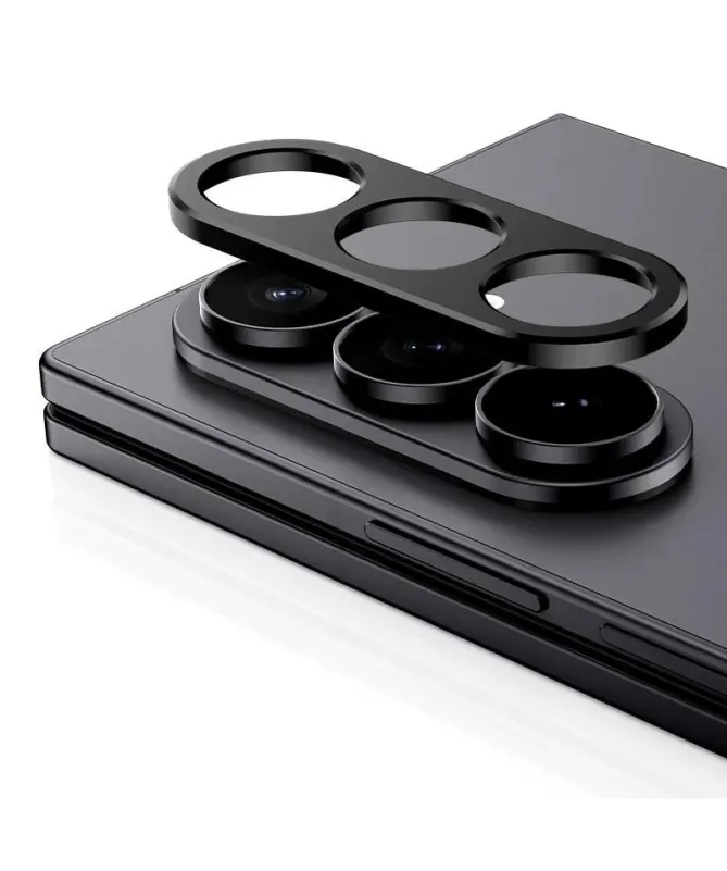 Protecteur d’Objectif Métal Samsung Galaxy Z Fold 7 Fold Noir