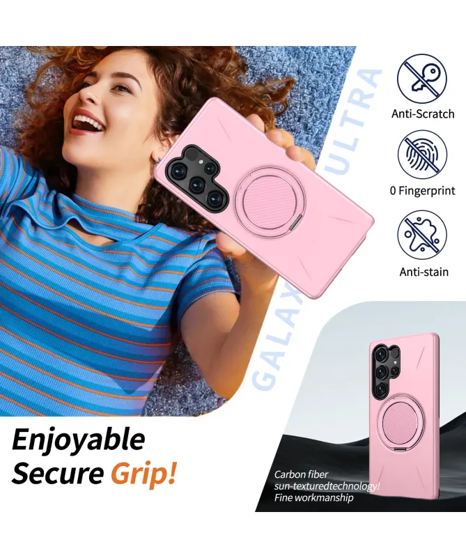 Coque Samsung Galaxy S25 Ultra Antichoc avec Anneau 360° | AXIS