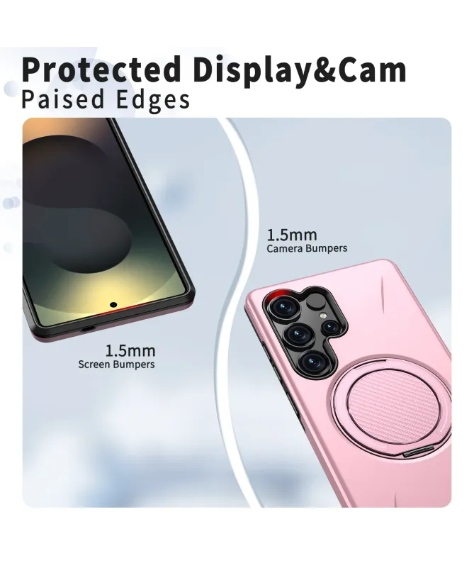 Coque Samsung Galaxy S25 Ultra Antichoc avec Anneau 360° | AXIS