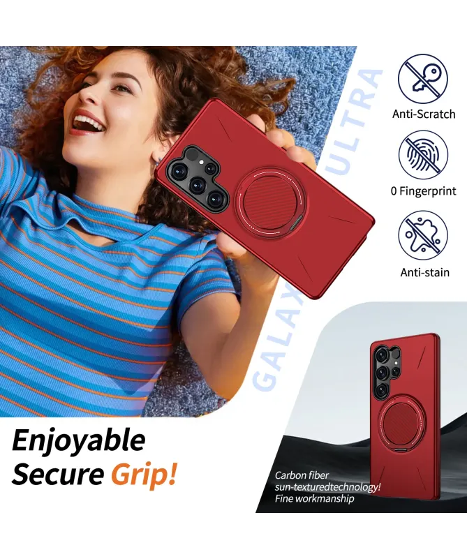 Coque Samsung Galaxy S25 Ultra Antichoc avec Anneau 360° | AXIS
