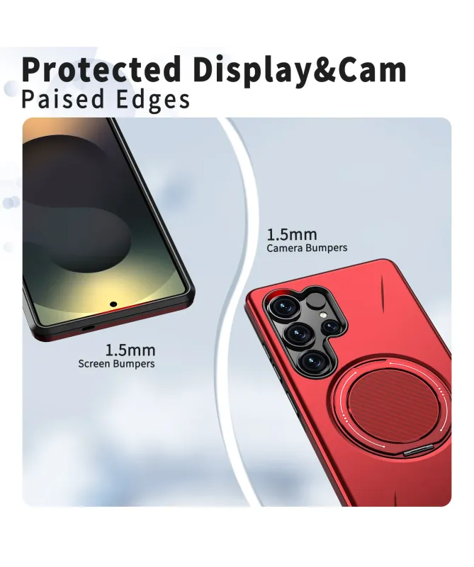 Coque Samsung Galaxy S25 Ultra Antichoc avec Anneau 360° | AXIS