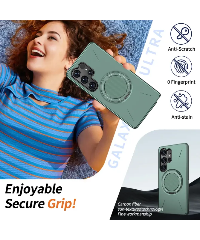 Coque Samsung Galaxy S25 Ultra Antichoc avec Anneau 360° | AXIS