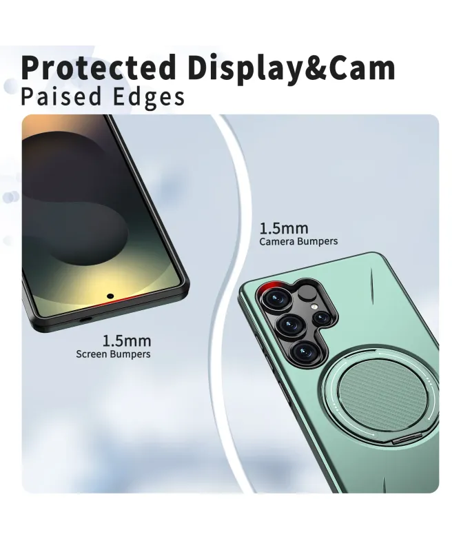 Coque Samsung Galaxy S25 Ultra Antichoc avec Anneau 360° | AXIS