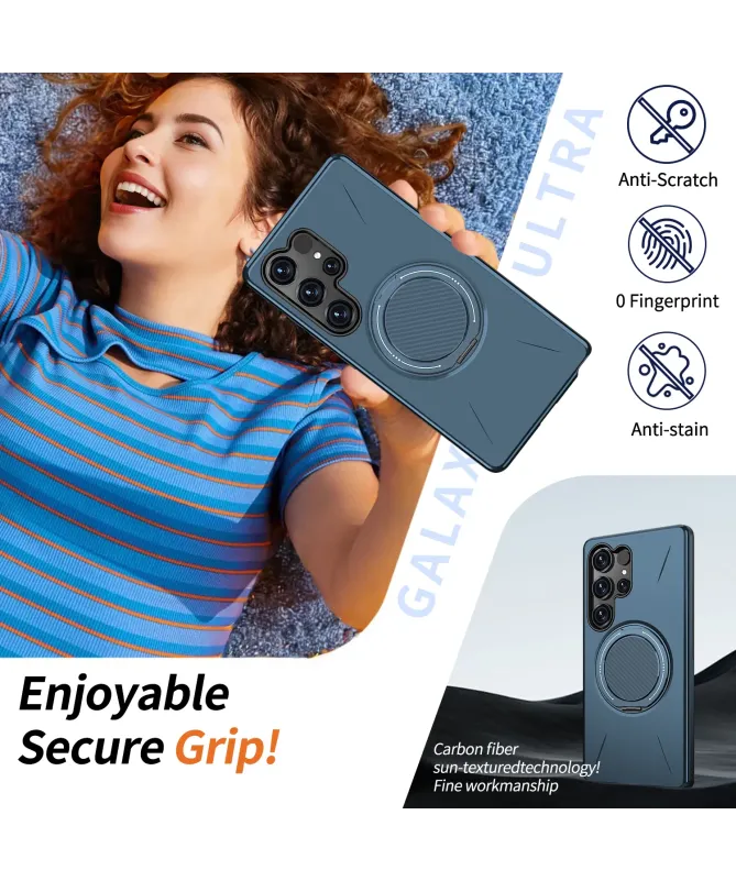 Coque Samsung Galaxy S25 Ultra Antichoc avec Anneau 360° | AXIS