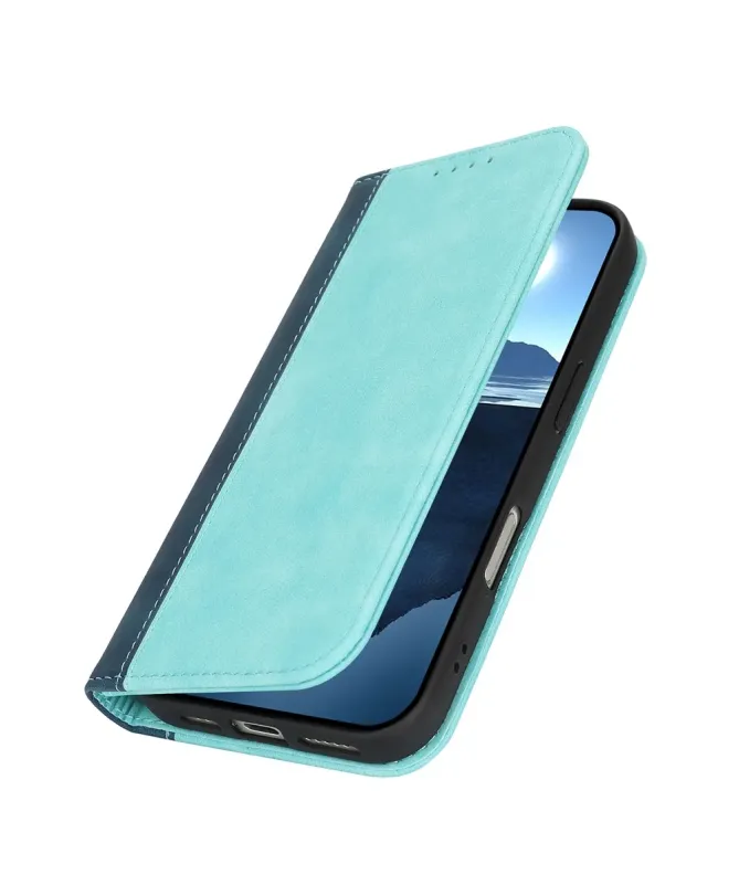 Étui Portefeuille iPhone 17 Pro Max Bicolore