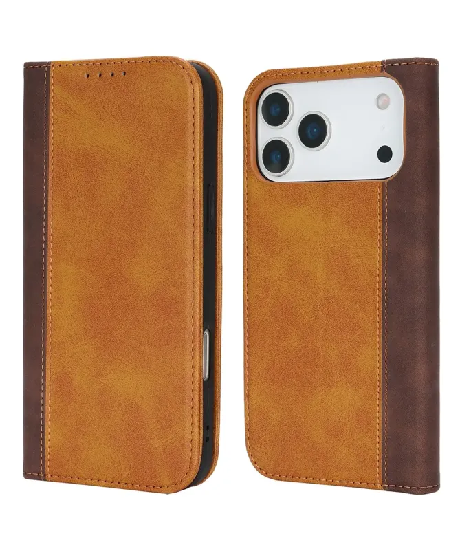 Étui Portefeuille iPhone 17 Pro Max Bicolore