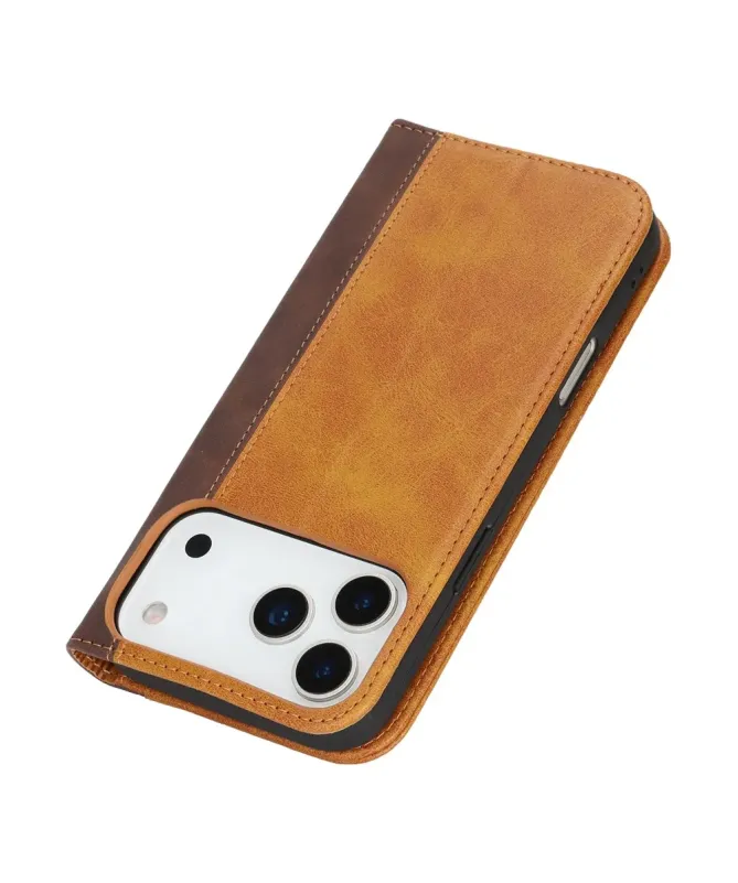 Étui Portefeuille iPhone 17 Pro Max Bicolore