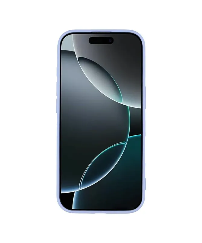 Coque iPhone 17 Pro Max silicone liquide avec anneau