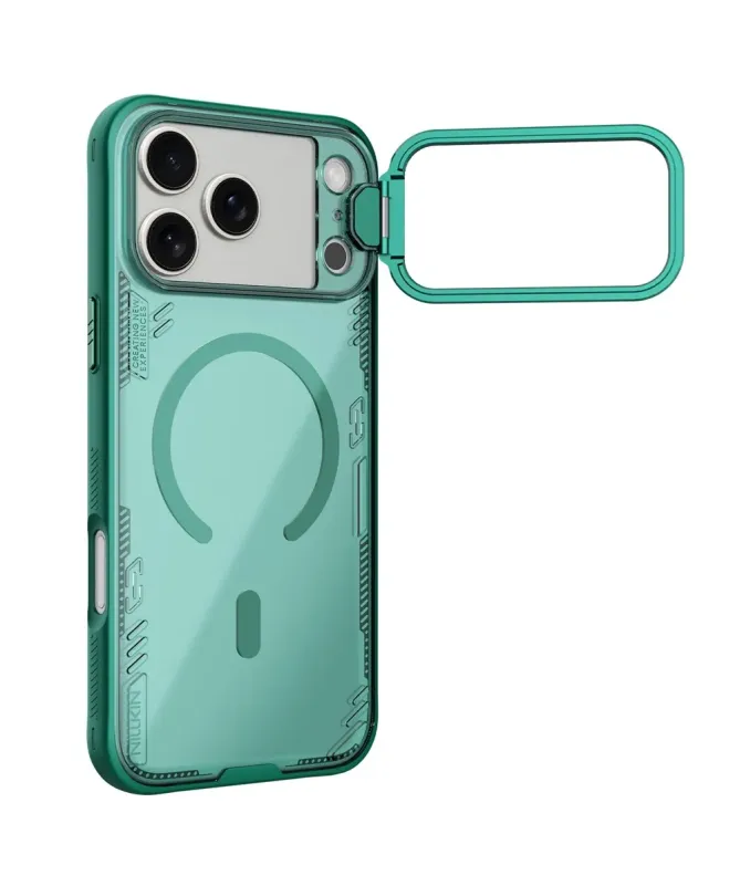 Coque iPhone 17 Pro Max NILLKIN Iceblade Prop avec MagSafe et support