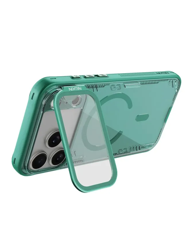 Coque iPhone 17 Pro Max NILLKIN Iceblade Prop avec MagSafe et support