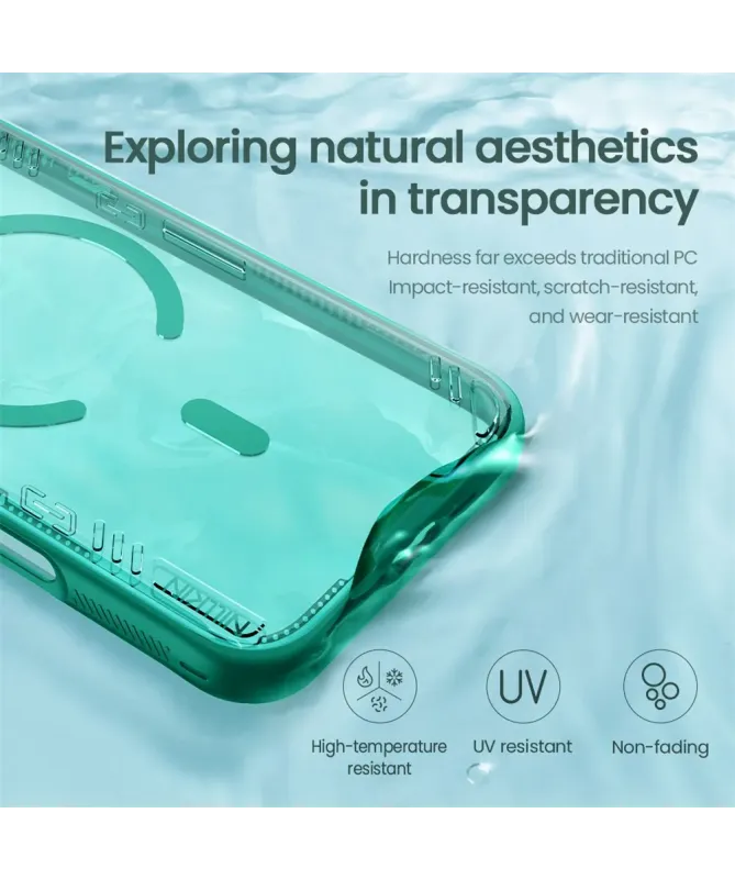 Coque iPhone 17 Pro Max NILLKIN Iceblade Prop avec MagSafe et support