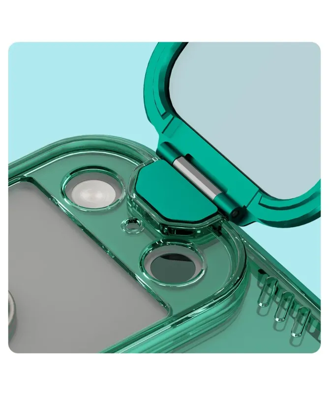 Coque iPhone 17 Pro Max NILLKIN Iceblade Prop avec MagSafe et support