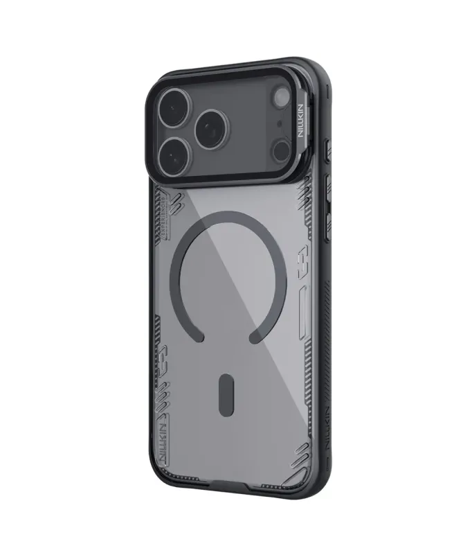 Coque iPhone 17 Pro Max NILLKIN Iceblade Prop avec MagSafe et support
