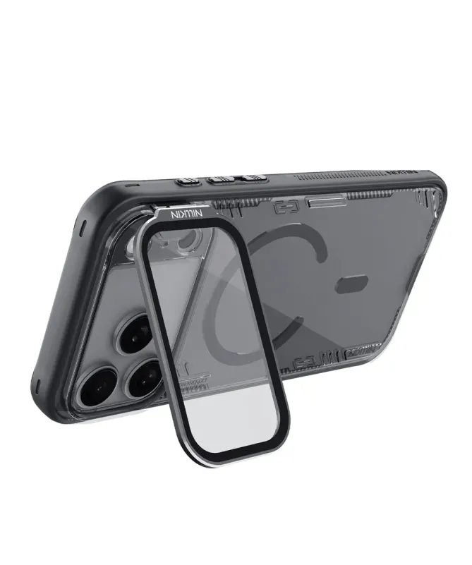 Coque iPhone 17 Pro Max NILLKIN Iceblade Prop avec MagSafe et support