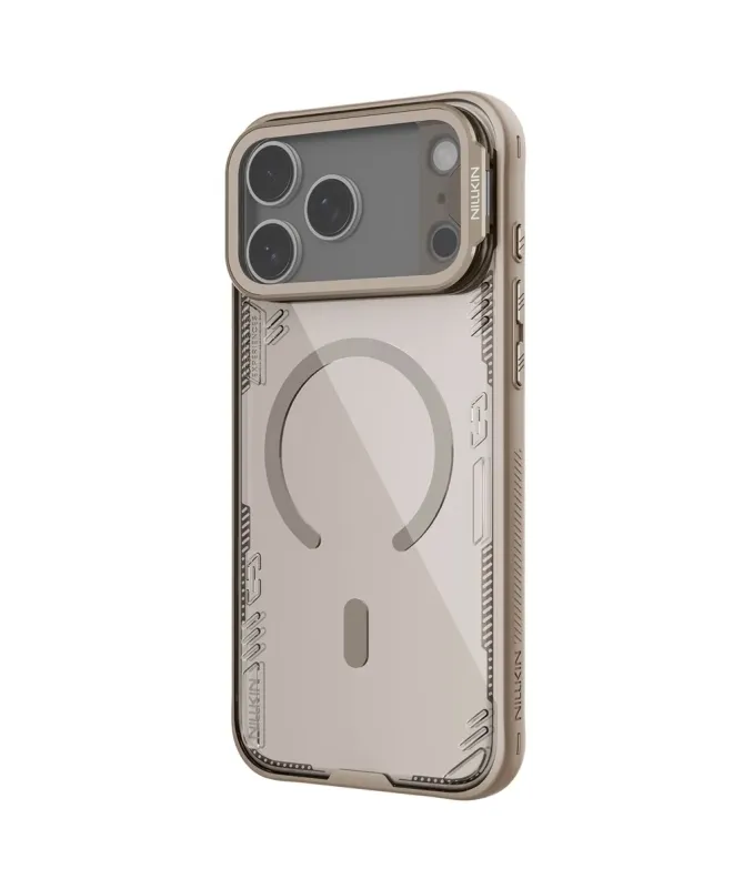 Coque iPhone 17 Pro Max NILLKIN Iceblade Prop avec MagSafe et support